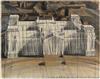 CHRISTO Wrapped Reichstag (Project for Berlin) Diptych.
